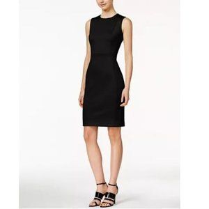 Calvin Klein Dress, NWT Black Sheath, Sz 6